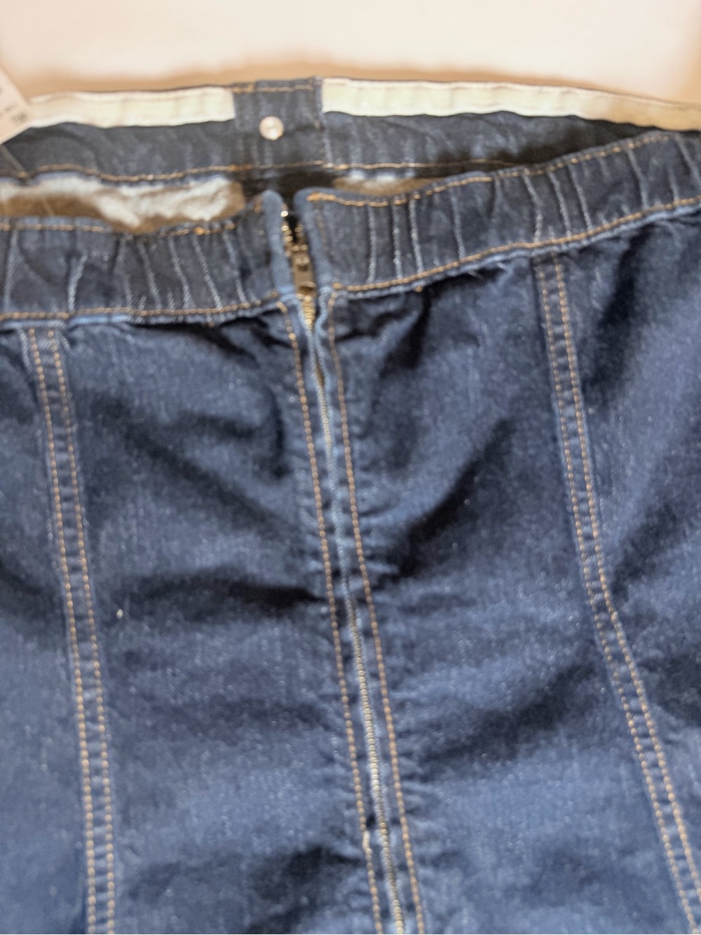Abercrombie & Fitch Dark Blue Denim Mini Dress - Picture 5 of 5